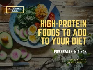 Top 10 High Protein Foods To Add To Your Diet