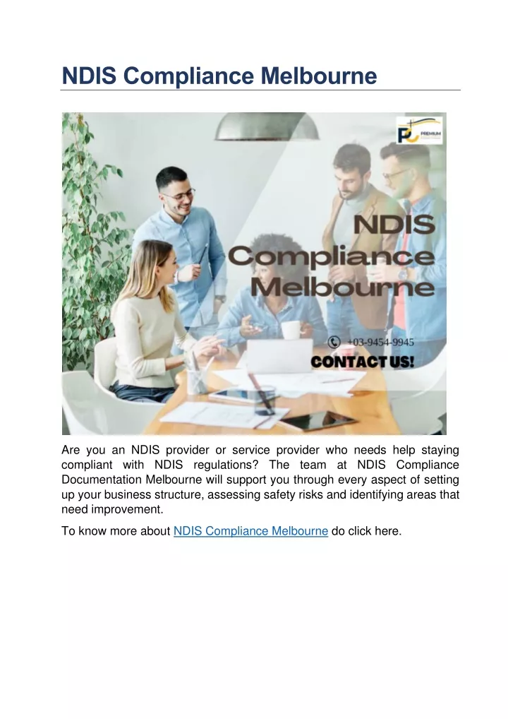 ndis compliance melbourne