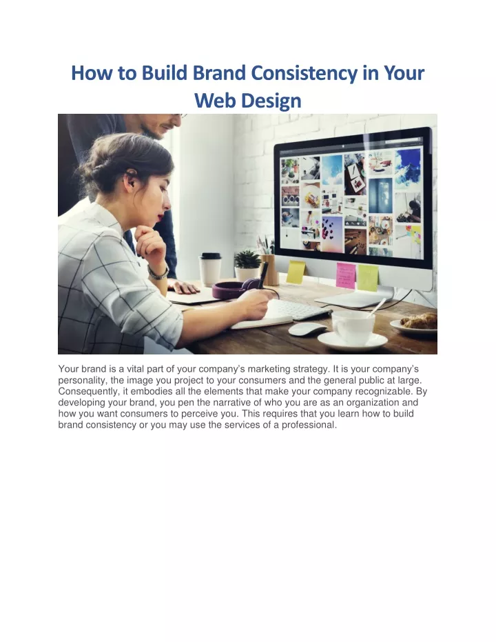 how to build brand consistency in your web design