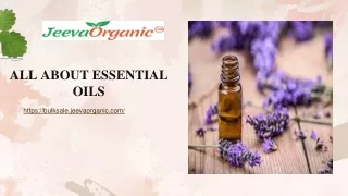 Aromatherapy - Essential Oil Medical Use by Slidesgo
