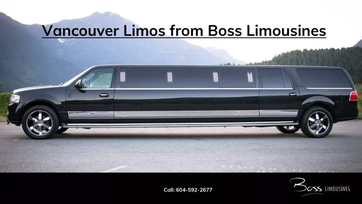 vancouver limos from boss limousines