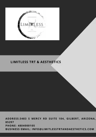 Limitless TRT & Aesthetics 6