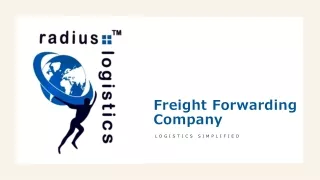 International Logistics And Freight Forwarding Company In Delhi India