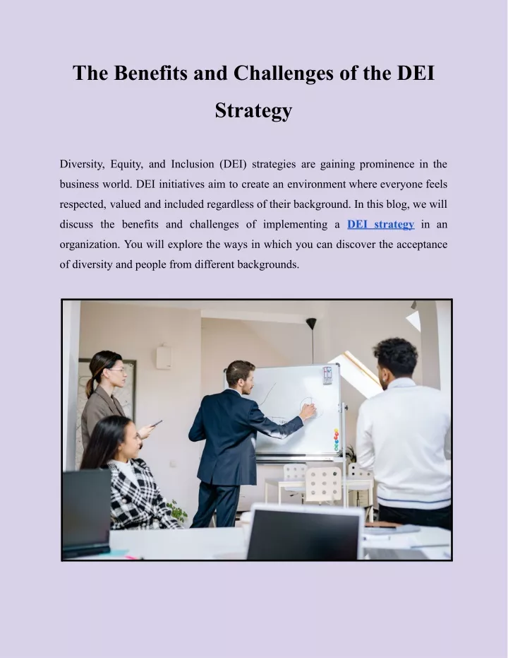 PPT - The Benefits And Challenges Of DEI Strategy - The Locust Group ...