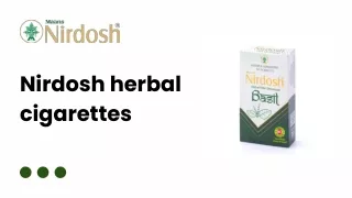Herbal cigarette exporter in India