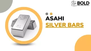 asahi silver bars