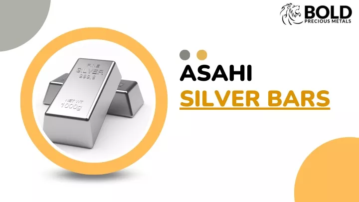 asahi silver bars