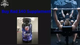 Buy Rad 140 Supplement -  Survival Supplements