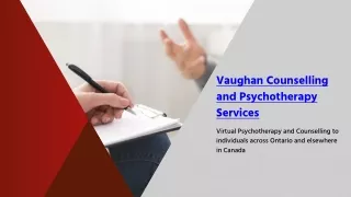Vaughan Counselling and Psychotherapy Services