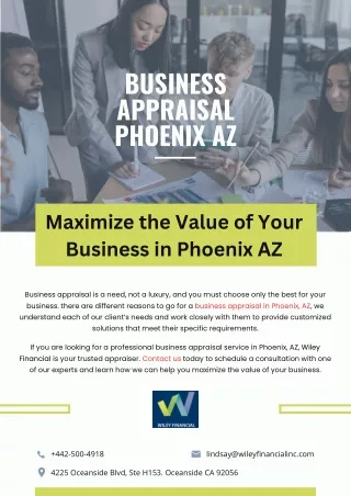 Maximize the Value of Your Business in Phoenix AZ