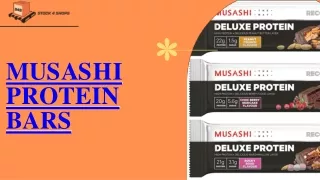 Buy Musashi Protein Bars At Wholesale Prices | Best-Selling Wholesale Products |