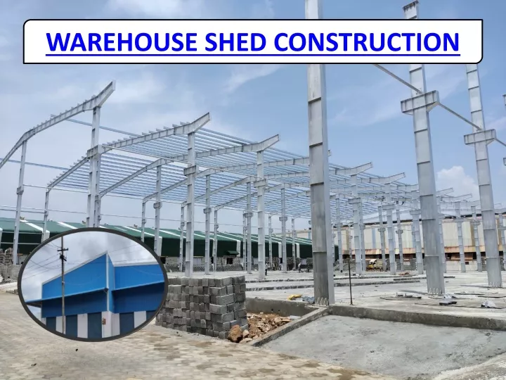 warehouse shed construction