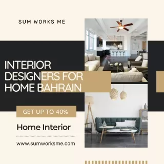 Deal Now Interior Designers For Home Bahrain