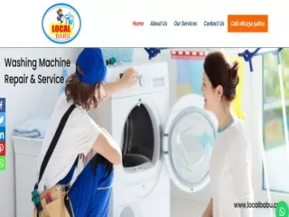 Washing machine service in Bangalore