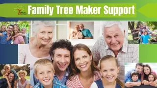 family tree maker support