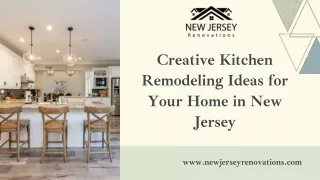 Creative Kitchen Remodeling Ideas for Your Home in New Jersey