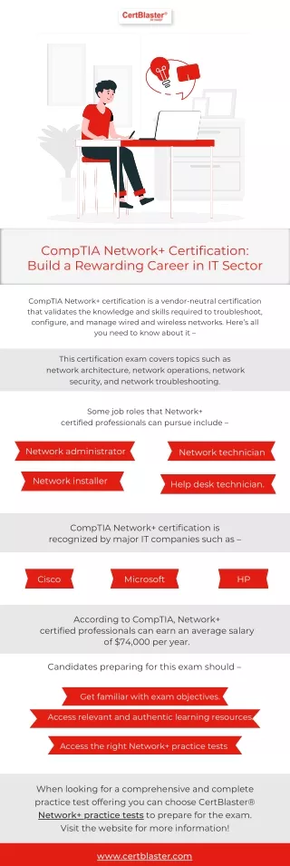 CompTIA Network  Certification Build a Rewarding Career in IT Sector