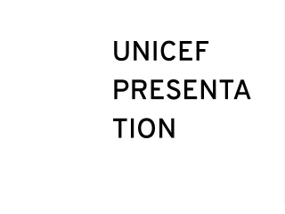 unicef presenta tion