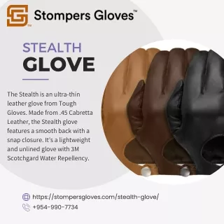 Buy Stealth Gloves from Stompers Gloves