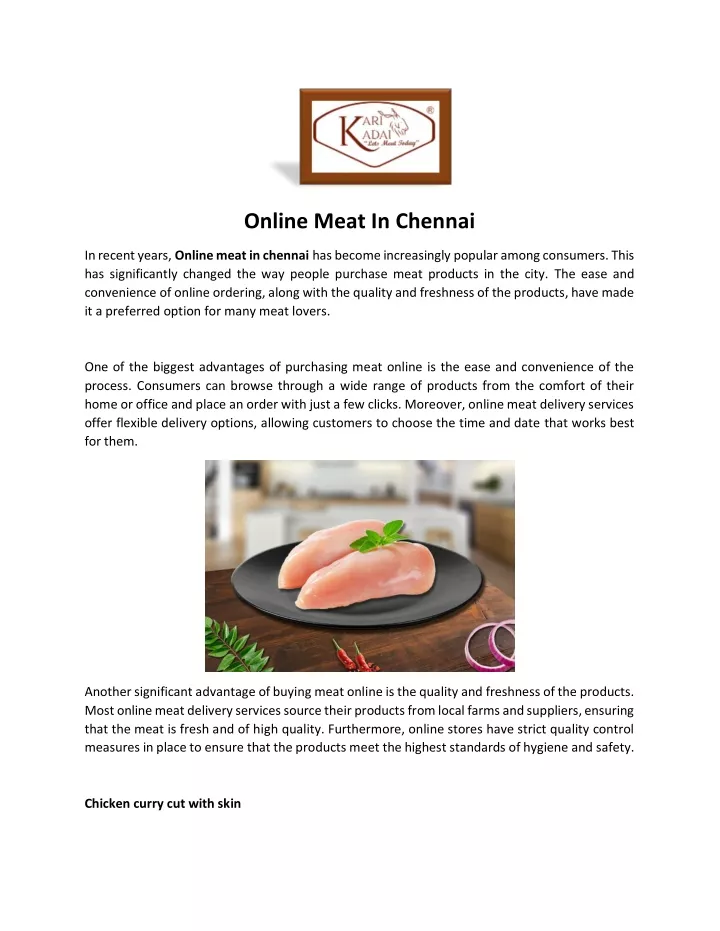 online meat in chennai