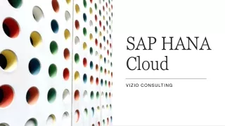 What is SAP HANA Cloud?