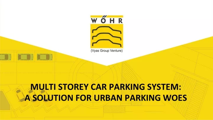 multi storey car parking system