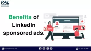 Benefits of LinkedIn sponsored ads.