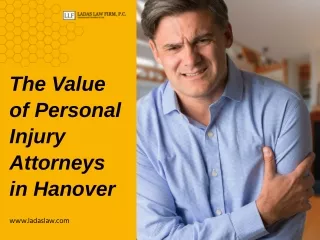 The Value of Personal Injury Attorneys in Hanover