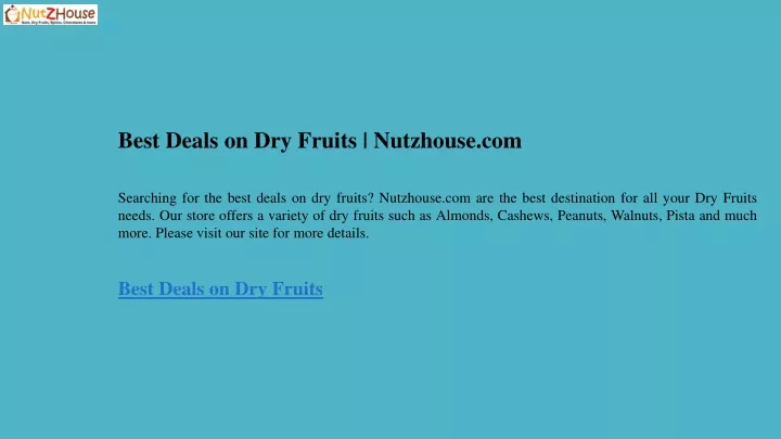 best deals on dry fruits nutzhouse com searching