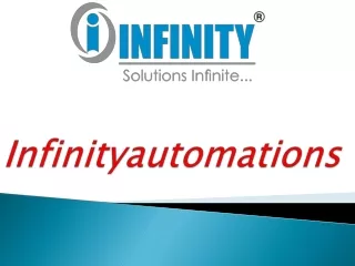 Optical Inseption Equipment - Infinity Automation.