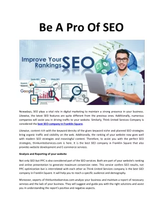 Best SEO Company in New York