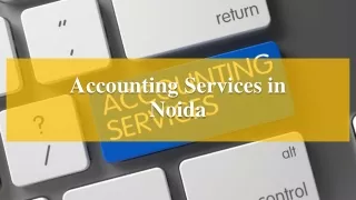 Accounting Services in Noida