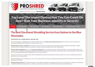 Sydney's Most Secure Document Shredding Services - Find Yours Now!