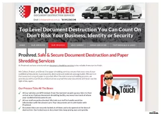 Secure Document Destruction Services in Sydney - What You Need to Know