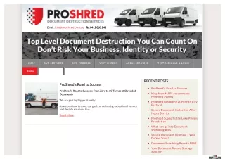 Sydney Based Affordable Paper & Document Shredding Company