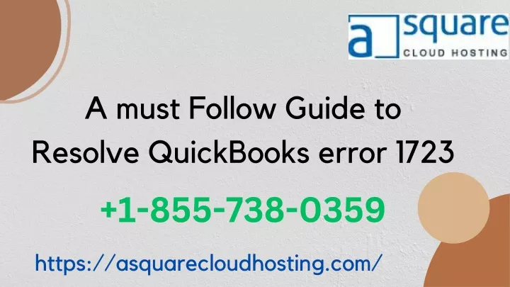 a must follow guide to resolve quickbooks error