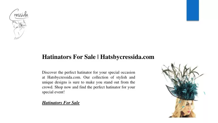 hatinators for sale hatsbycressida com