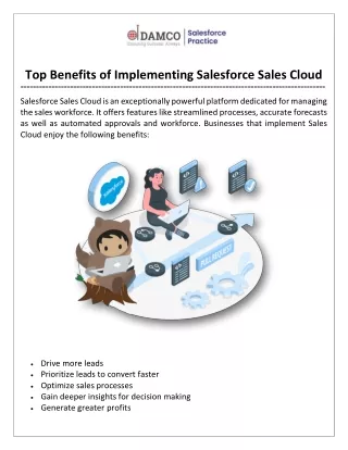 top benefits of implementing salesforce sales