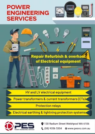 Electrical Test Equipment Hire | PESVS