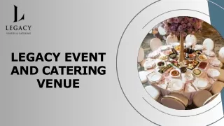Legacy Event & Catering | Legacy Venues | Los Angeles