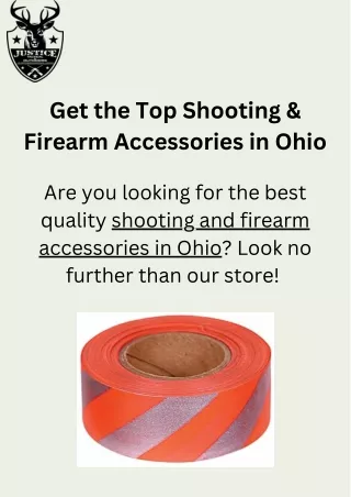 Get the Top Shooting & Firearm Accessories in Ohio