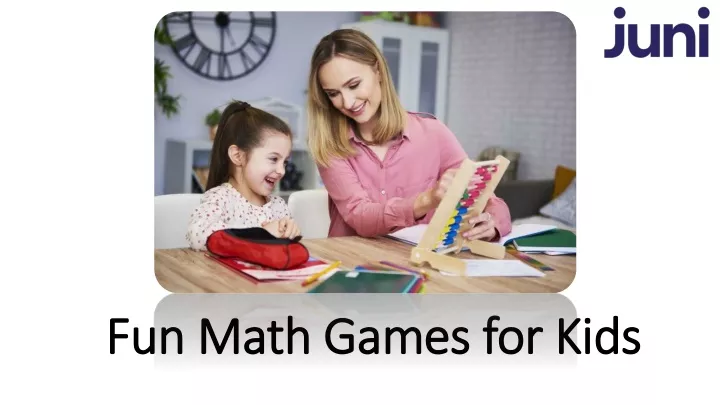 fun math games for kids