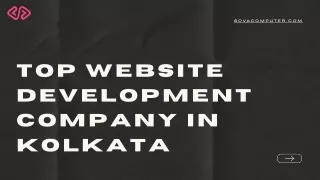Top Website Development Company In Kolkata