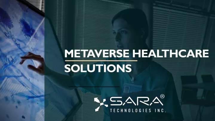 metaverse healthcare solutions