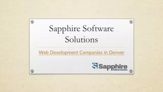 sapphire software solutions