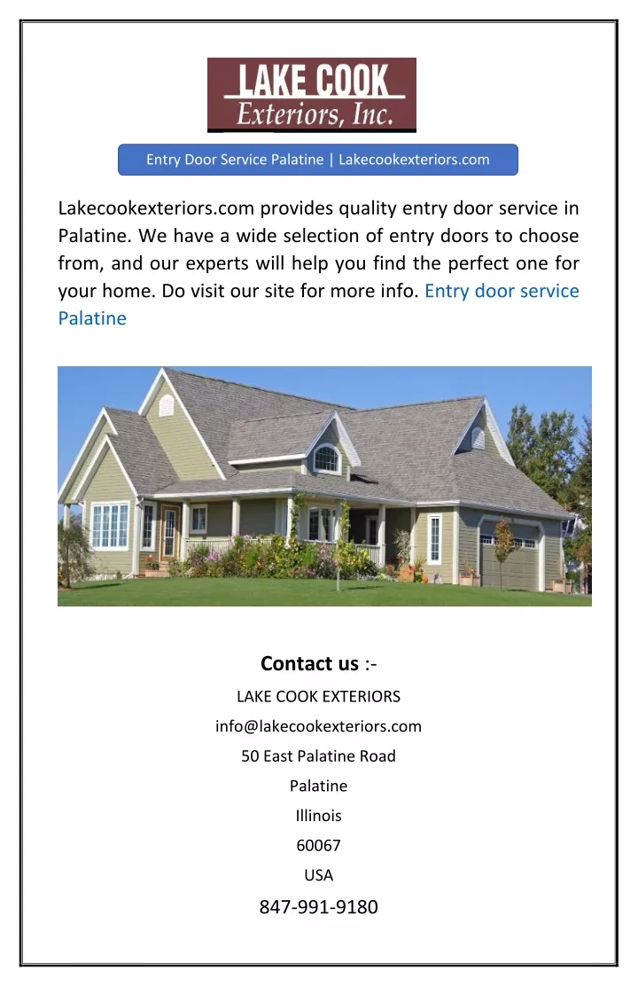 entry door service palatine lakecookexteriors com