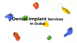 Dental Implant Services In Dubai