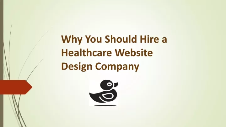 why you should hire a healthcare website design