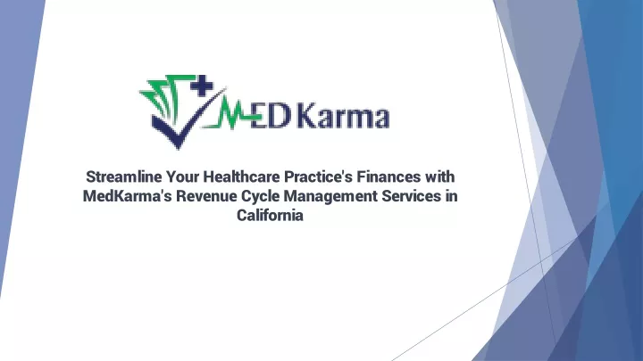 streamline your healthcare practice s finances