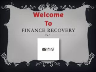 Hire A Recovery Expert - Finance Recovery